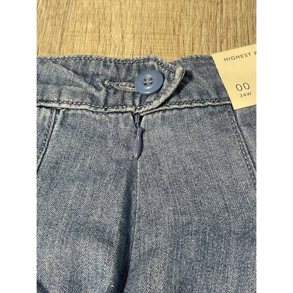 American Eagle Women's NWT Micro Pleated Denim Mini Skirt Pleated Y2K Rave Sz 00